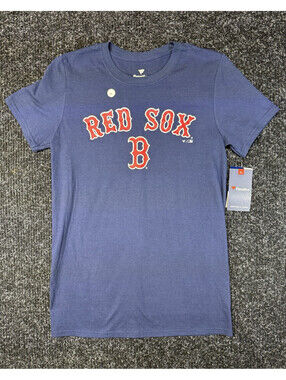 Fanatics Boston Red Sox MLB Blue T-Shirt Size S Officially Licensed